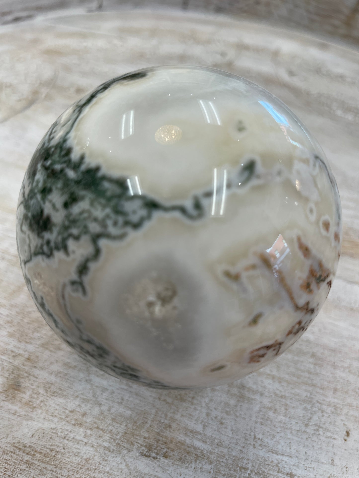 Moss Agate Sphere