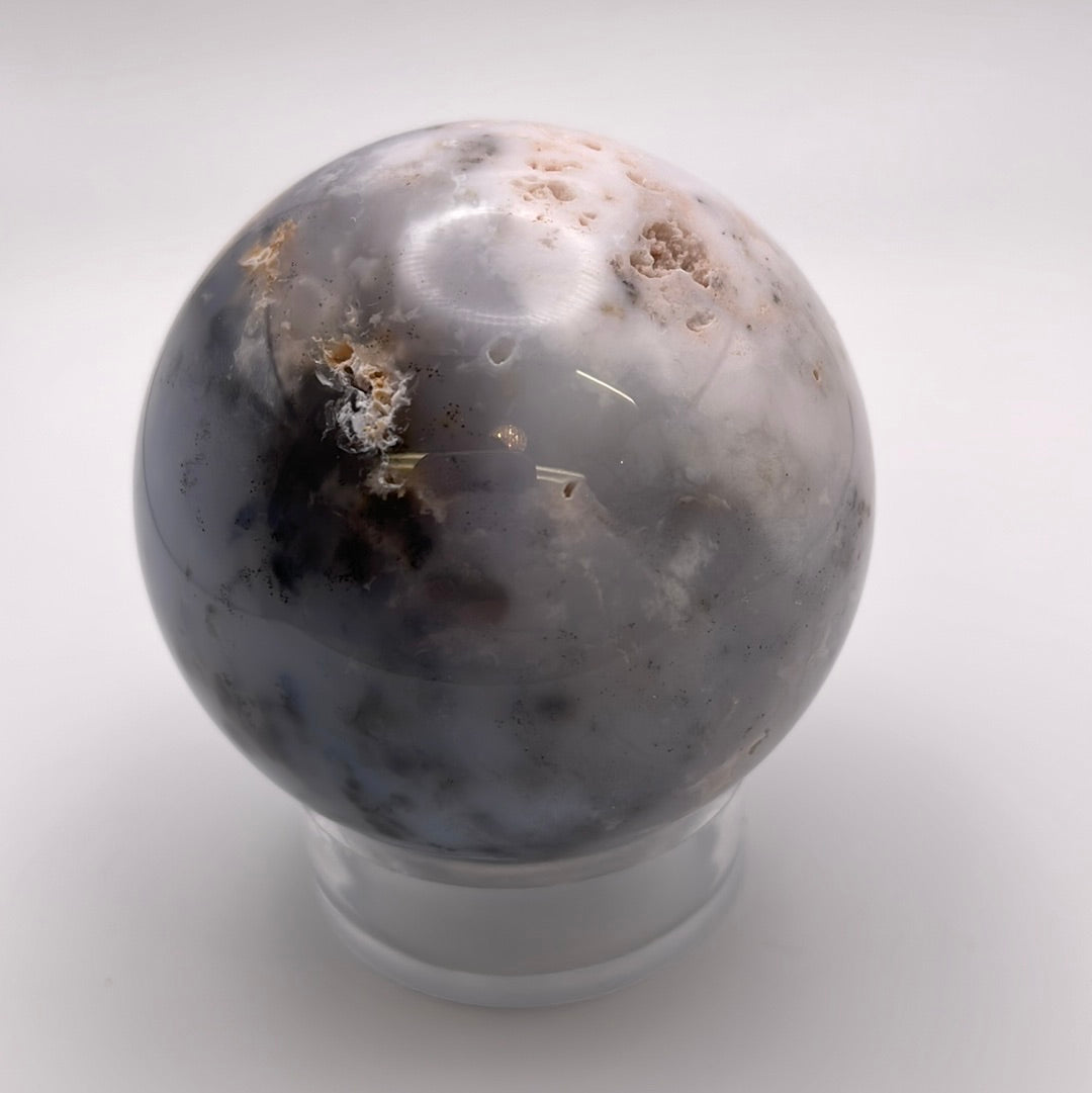 Dendritic Agate Sphere