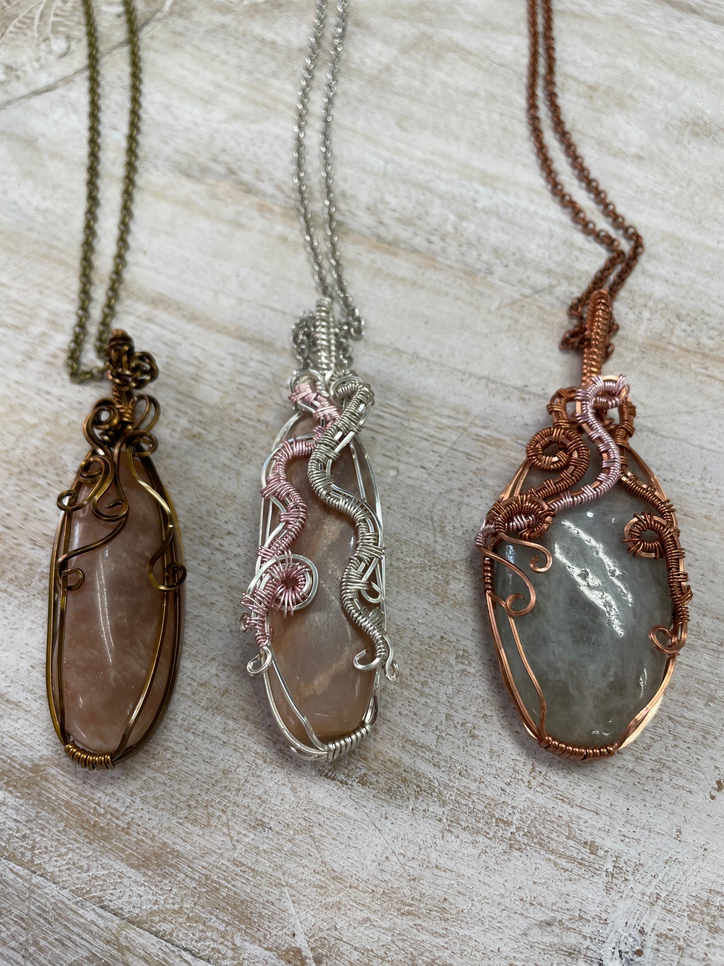 Moonstone Wire Wrapped