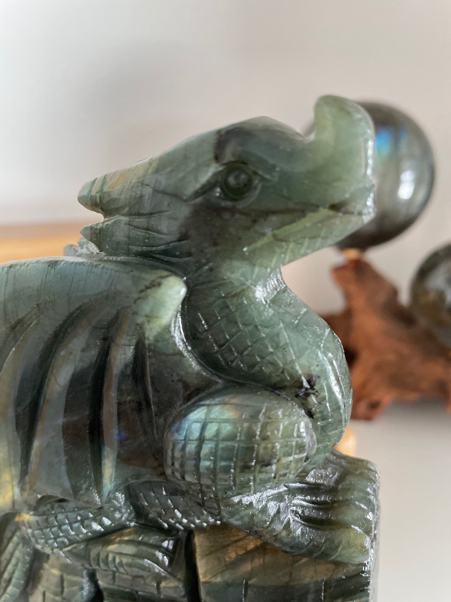 Labradorite Dragon