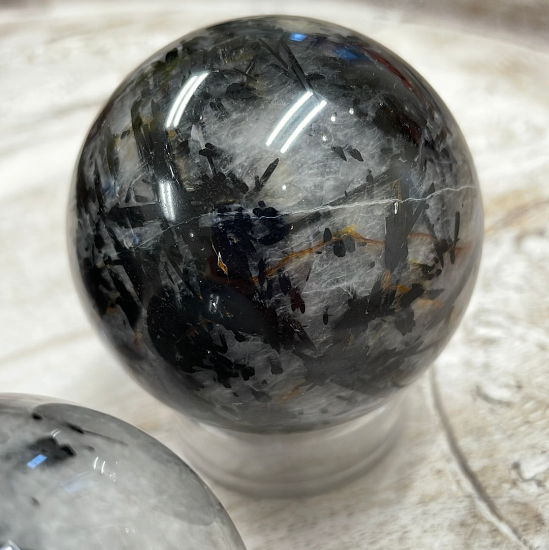 Black Tourmaline Sphere