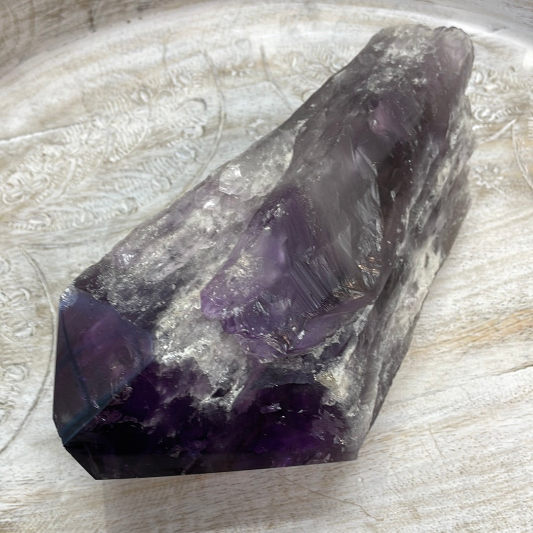 Amethyst Elestial Wand, Extra Large