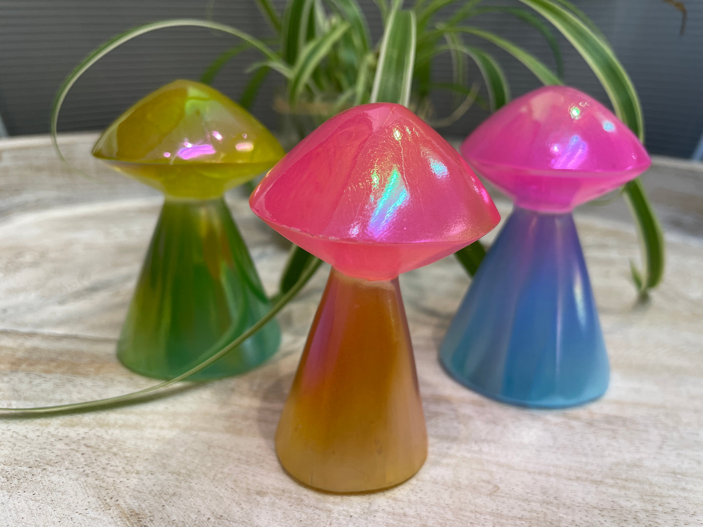 Aura Selenite Mushroom