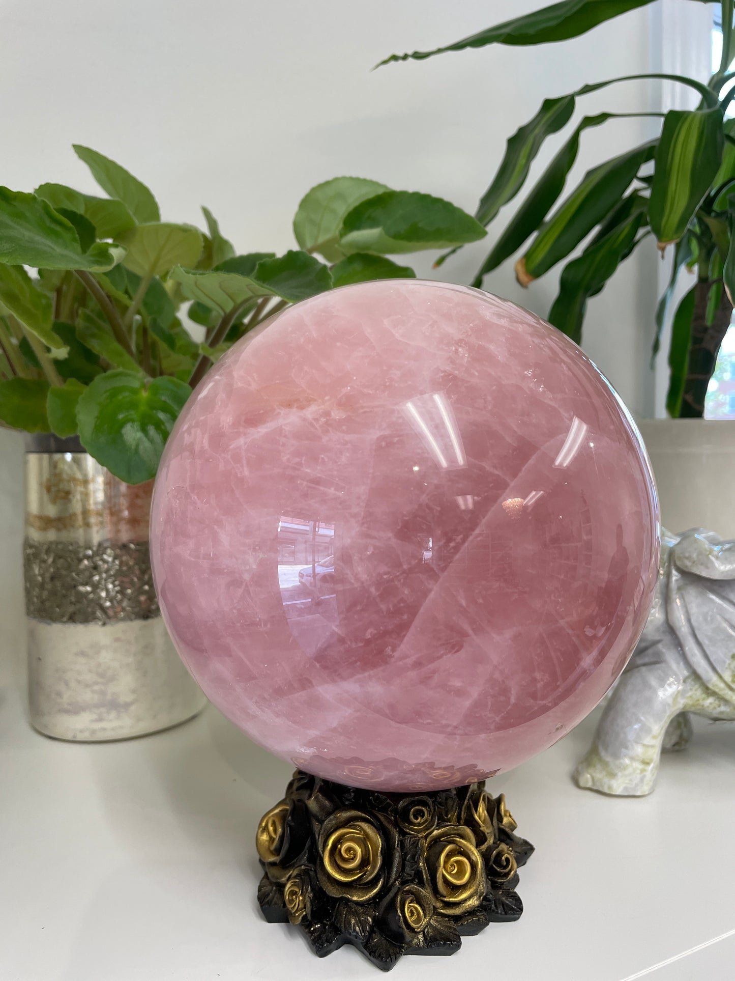 Rose Quartz Sphere
