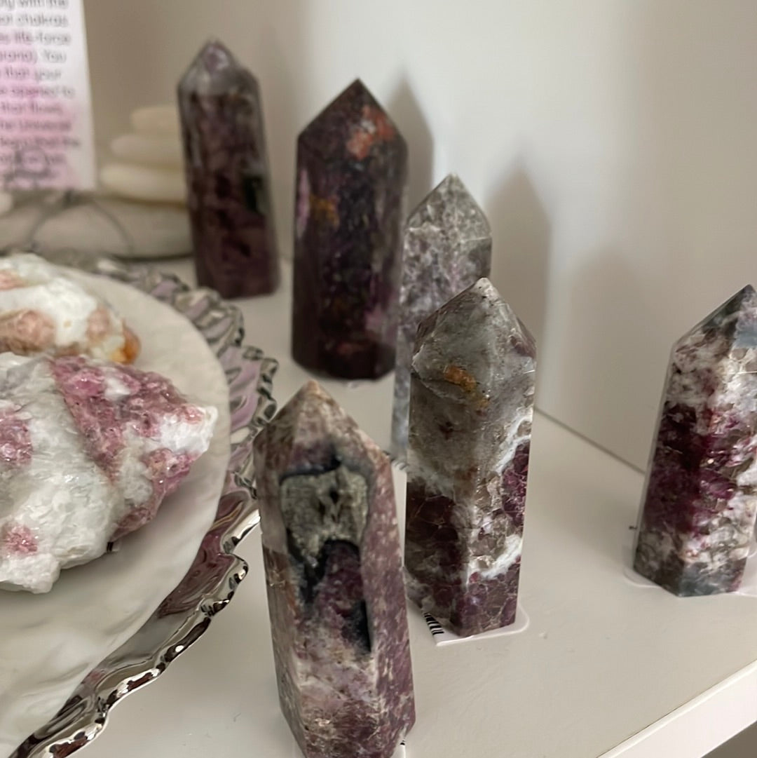 Unicorn/Pink Tourmaline Tower