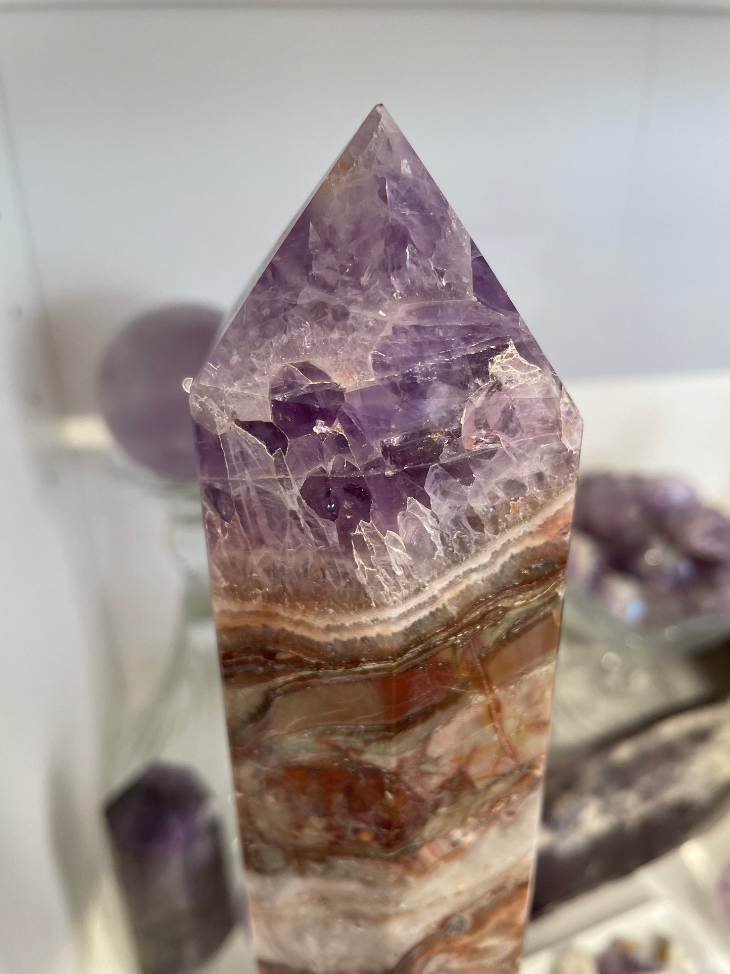 Amethyst & Agate Tower