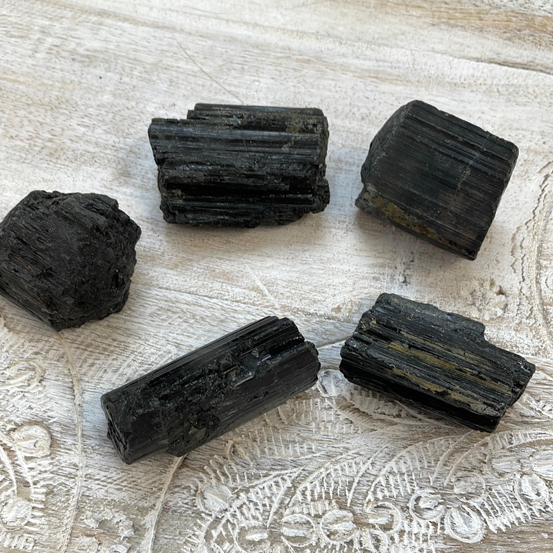 Black Tourmaline Raw