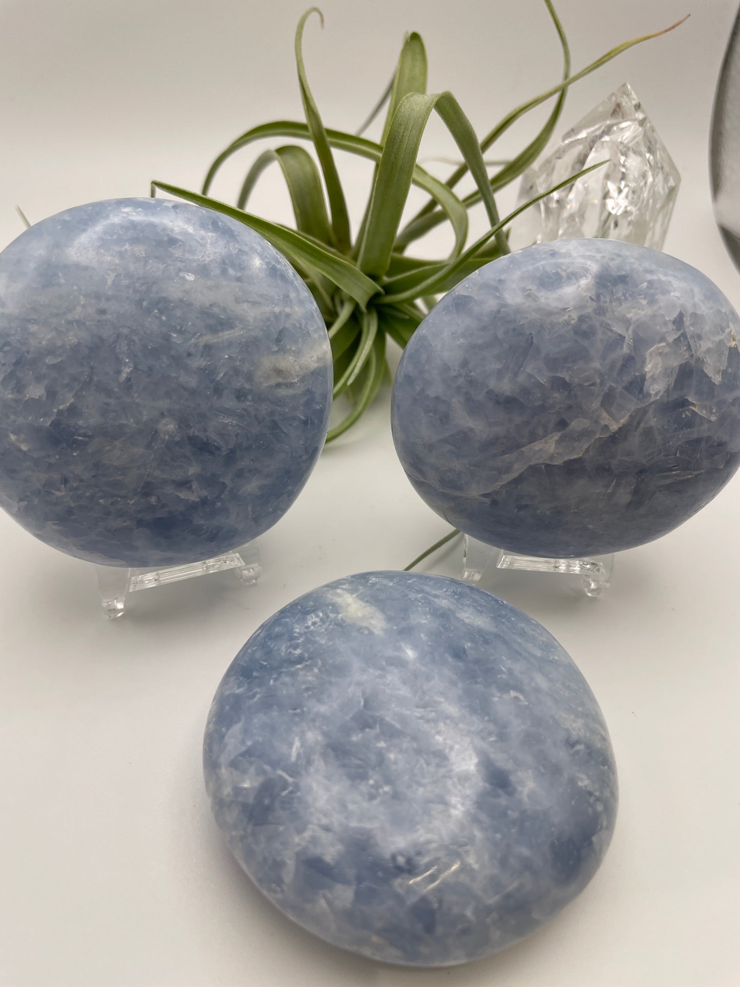 Blue Calcite Palmstone