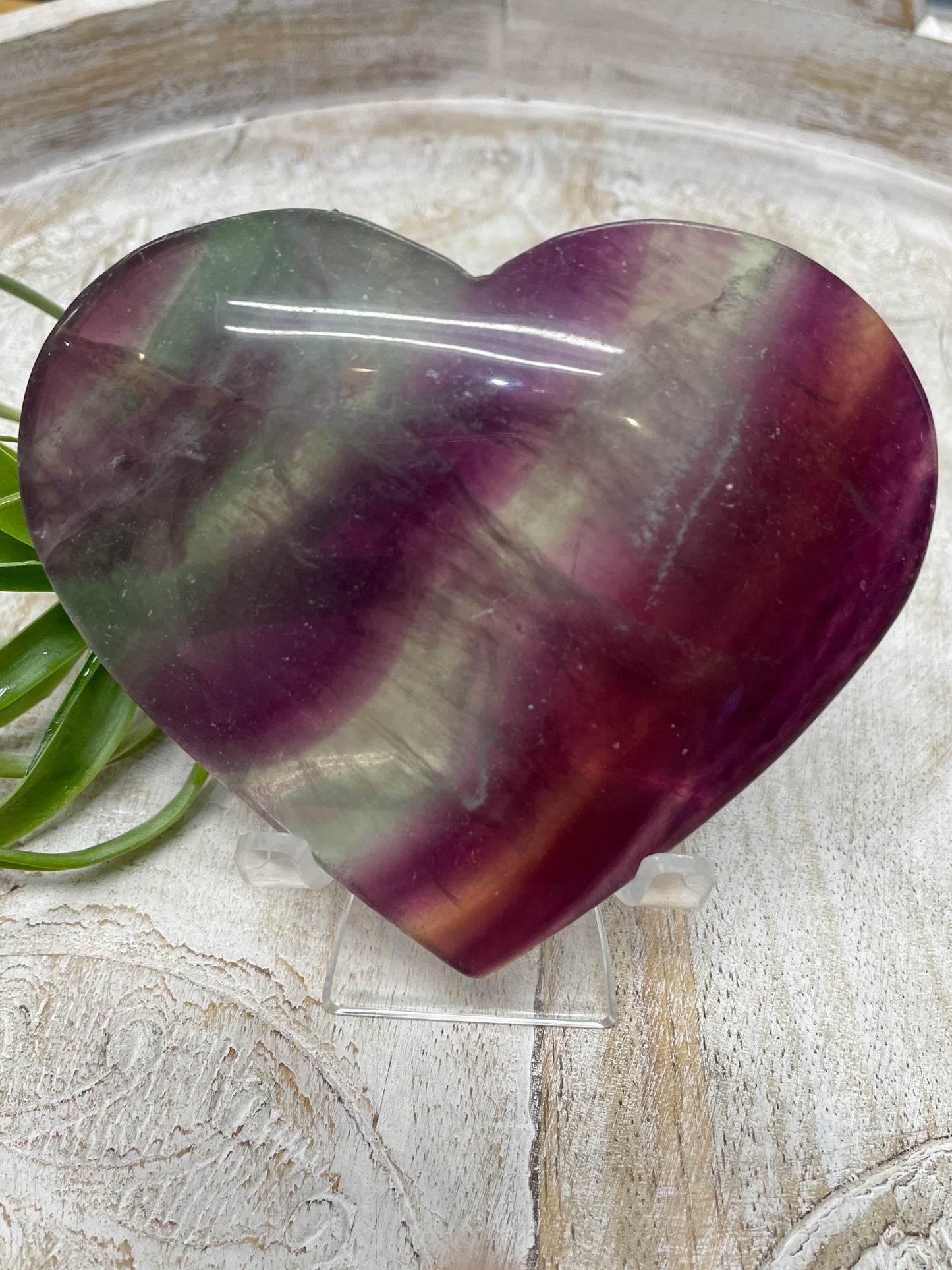 Fluorite Heart