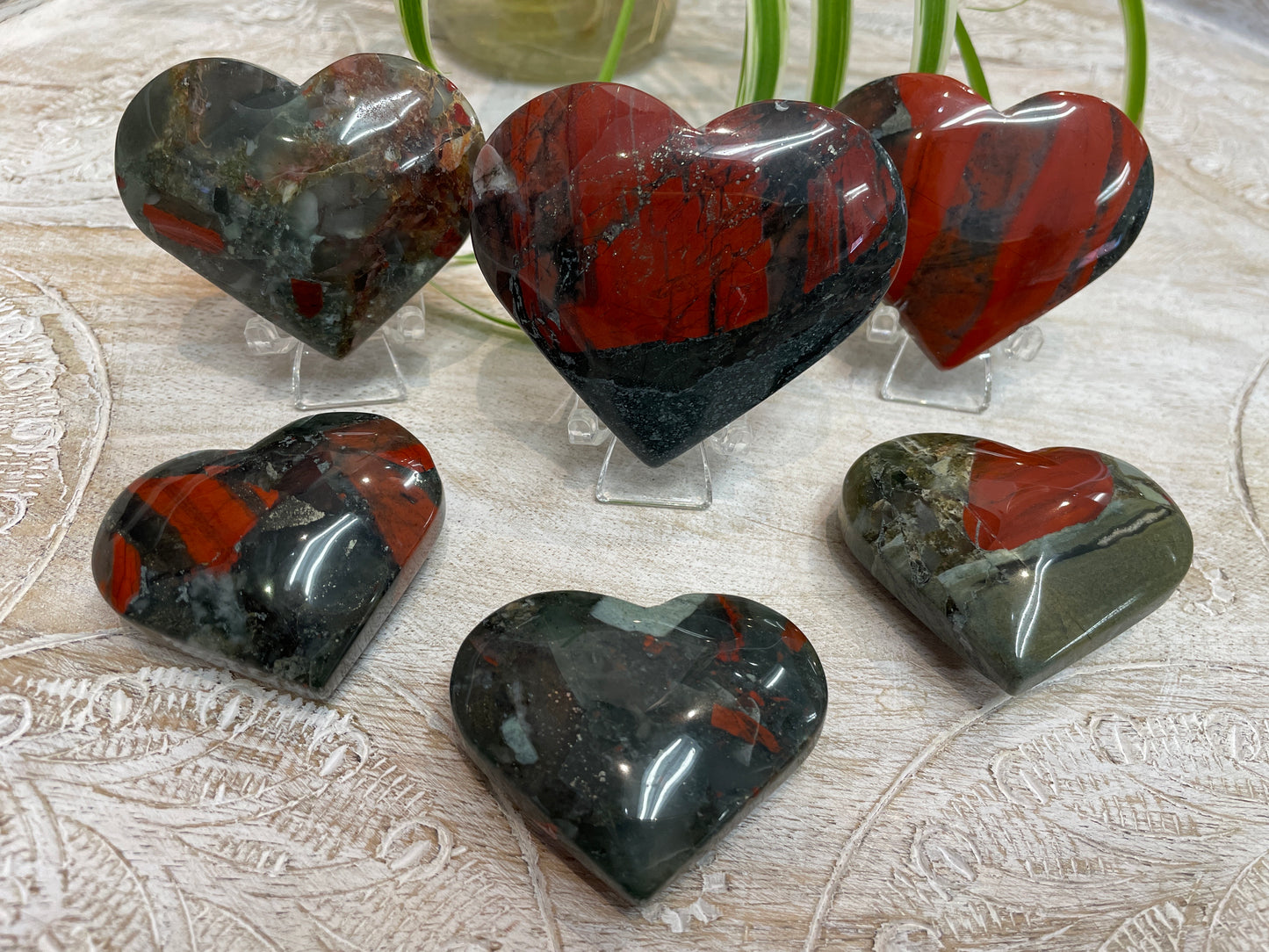 Bloodstone Heart (African)