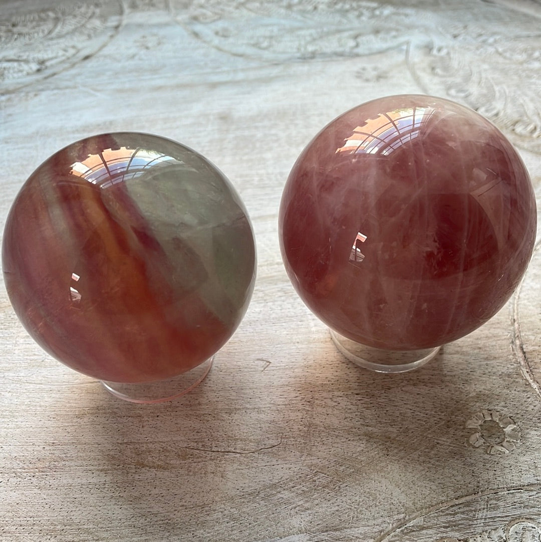 Fluorite Sphere- Purple