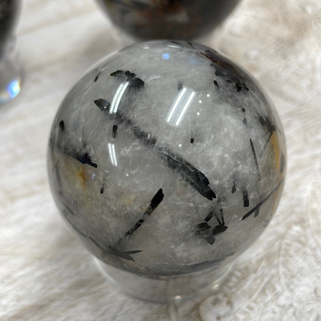 Black Tourmaline Sphere