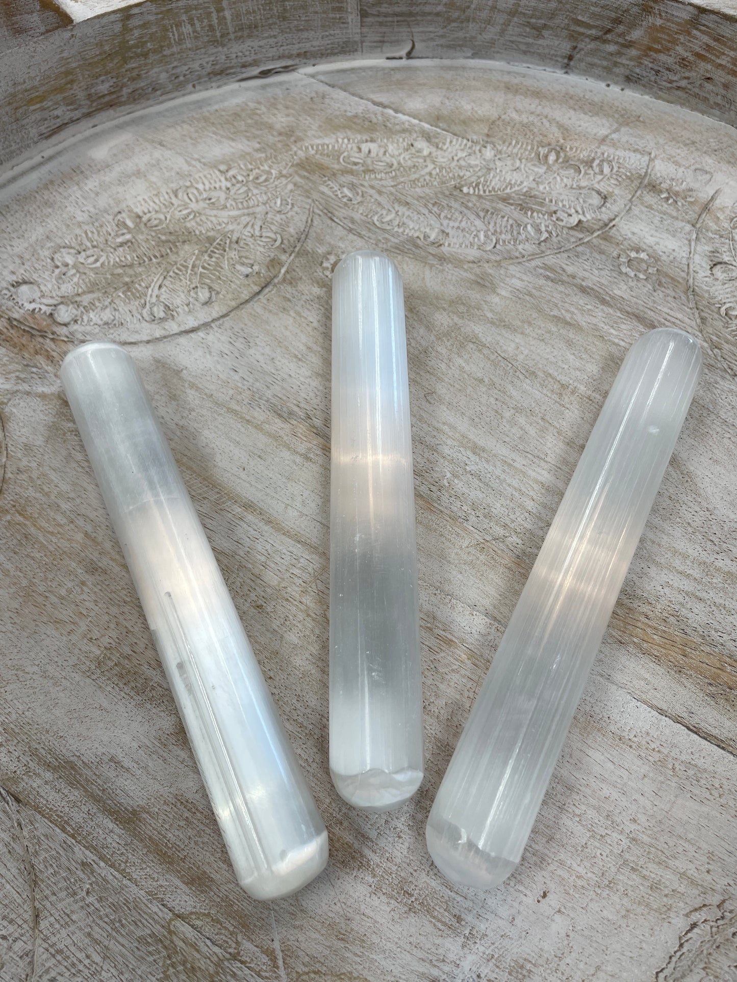 Selenite Wand