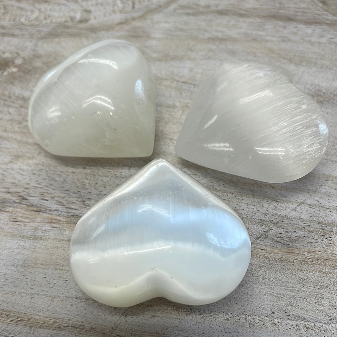 Selenite Heart