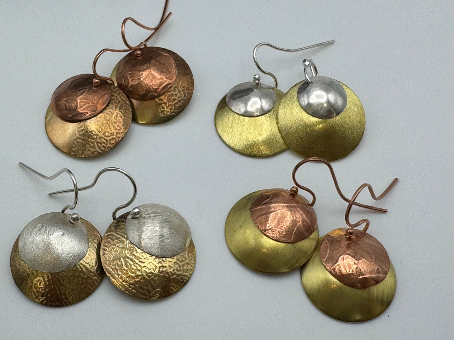 Mixed Metal Earrings