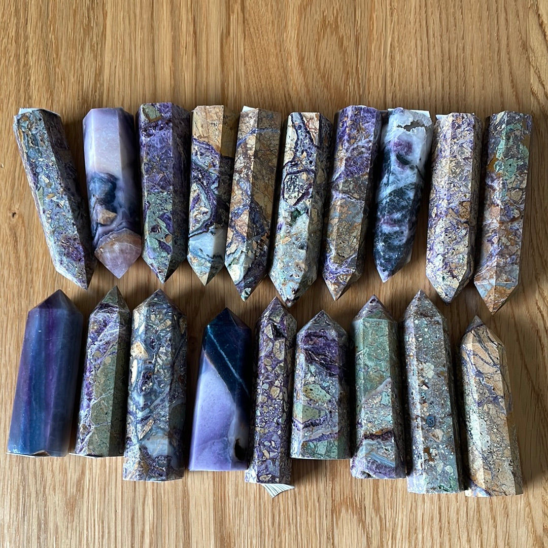 Silky Fluorite Tower