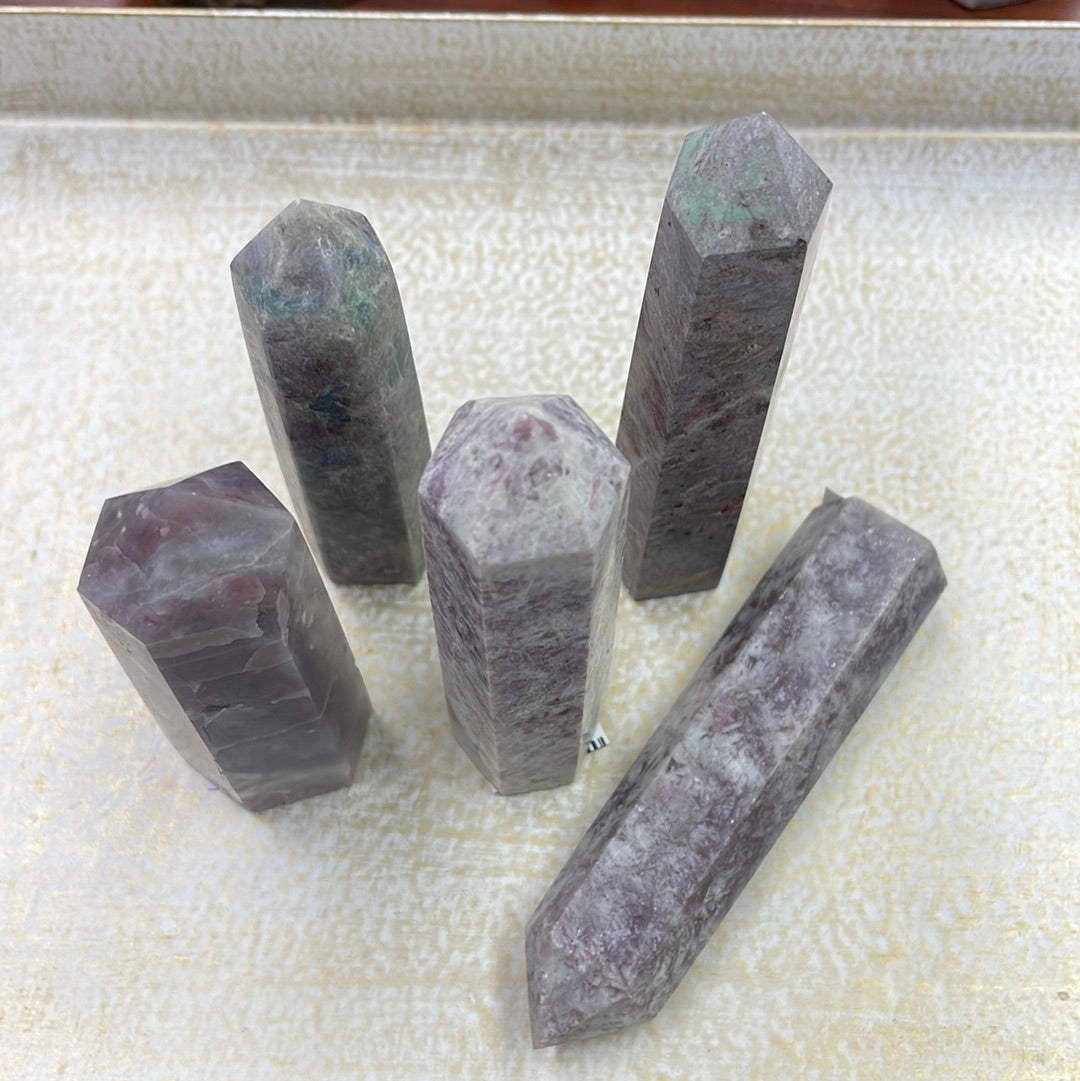 Pink Tourmaline Tower