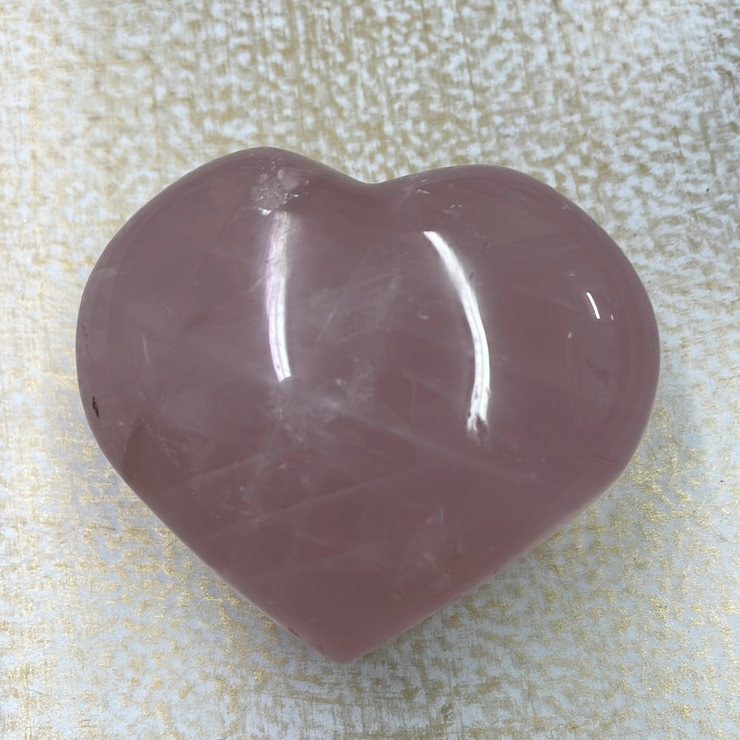 Rose Quartz Heart