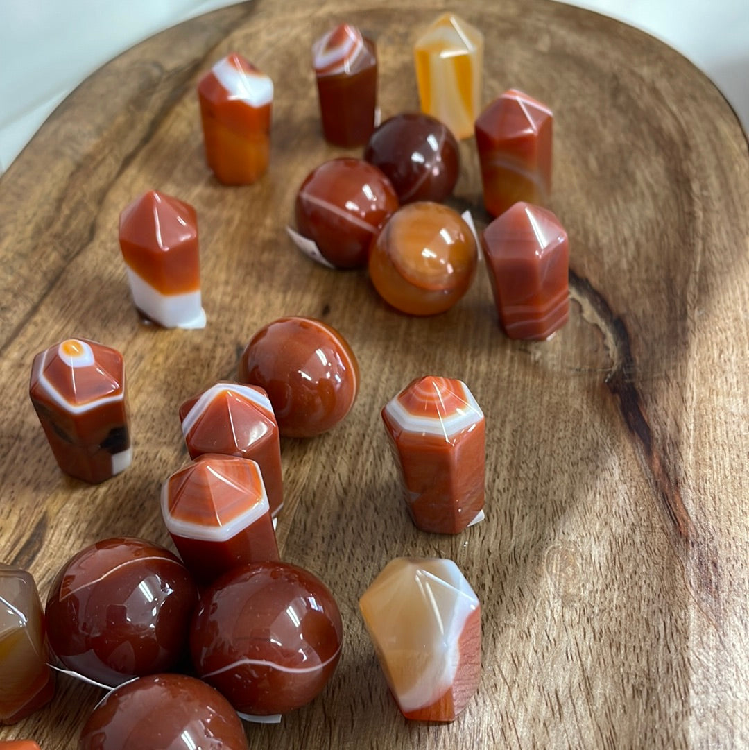 Carnelian Mini Tower