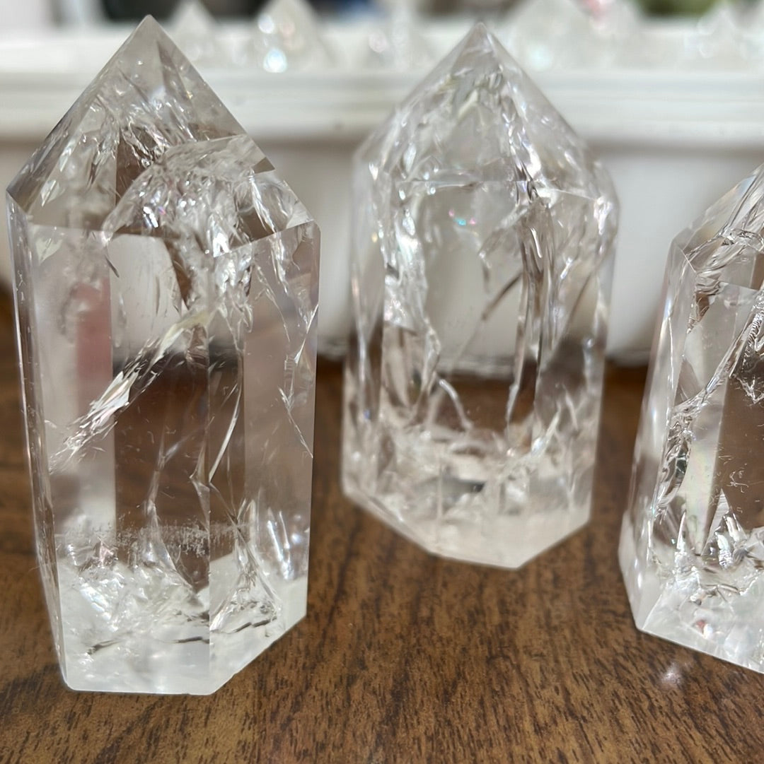 Clear Crackle Quartz