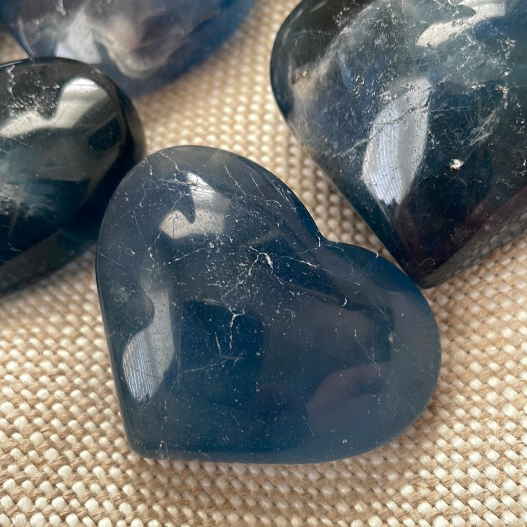 Fluorite Heart