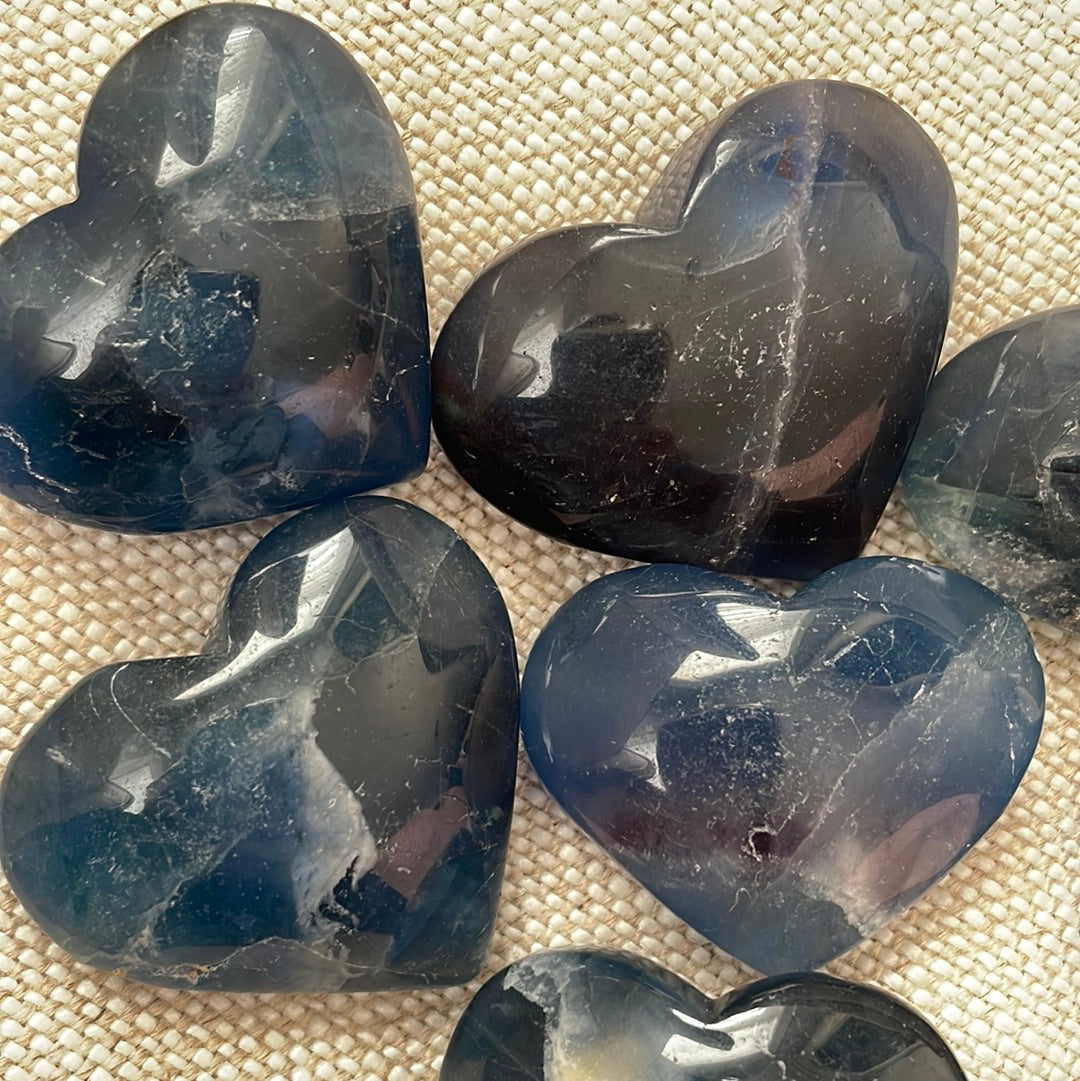 Fluorite Heart