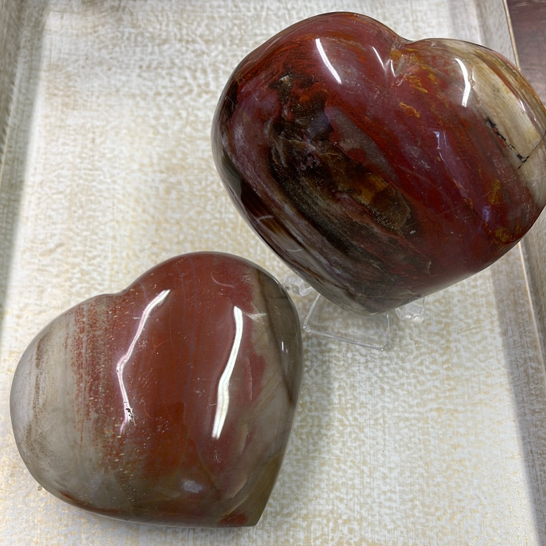 Petrified Wood Heart
