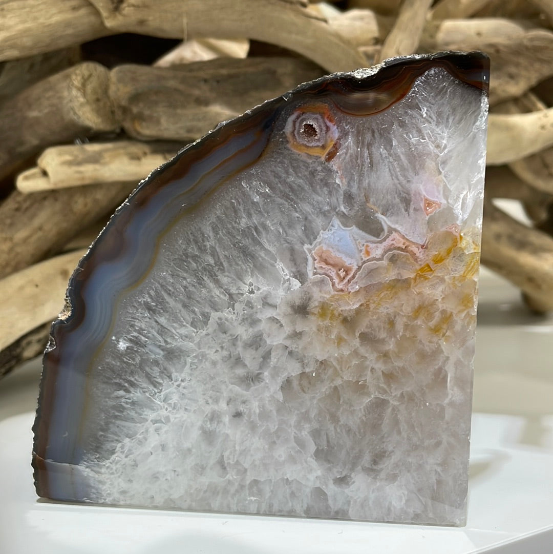Agate Book End
