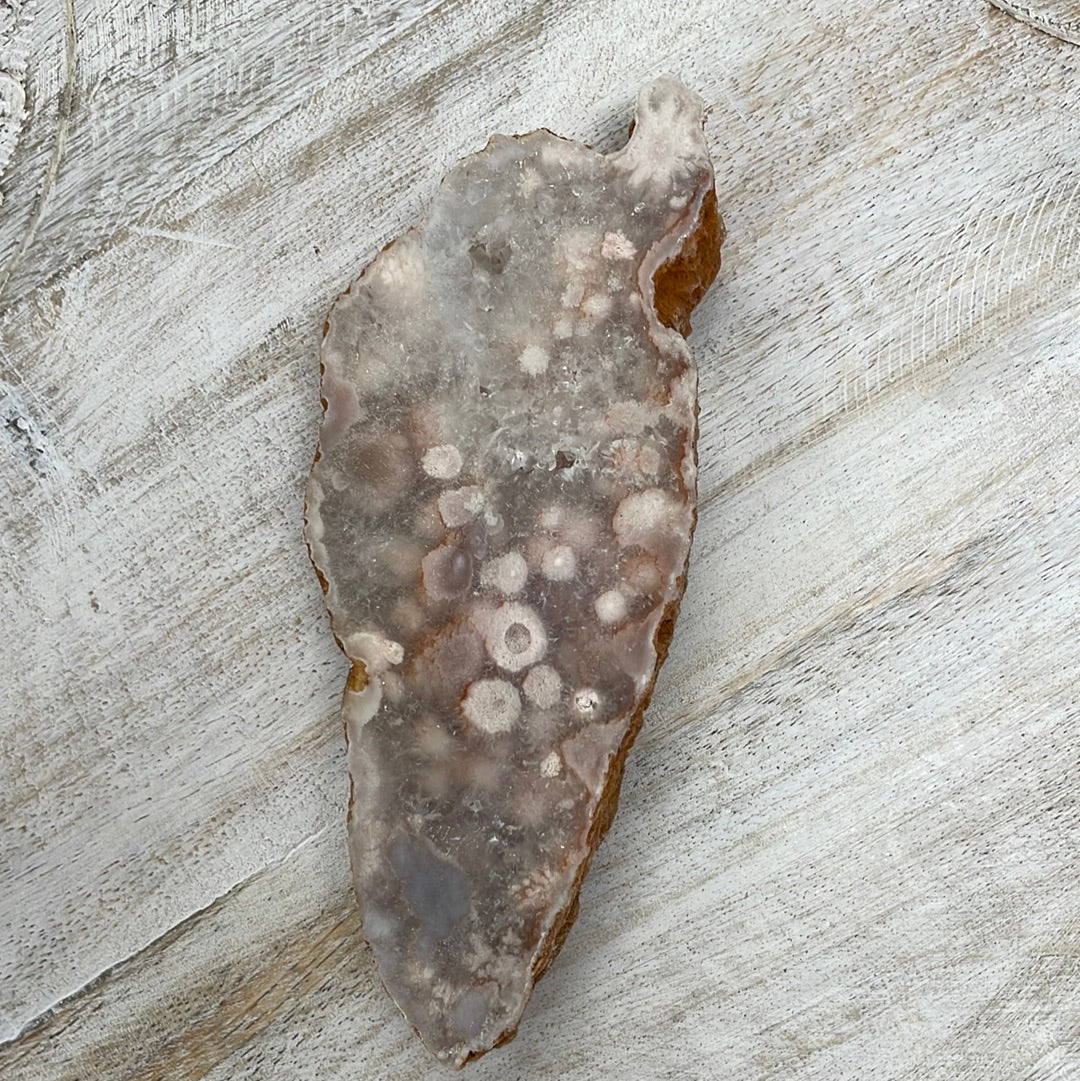 Pink Amethyst/Flower Agate Slab