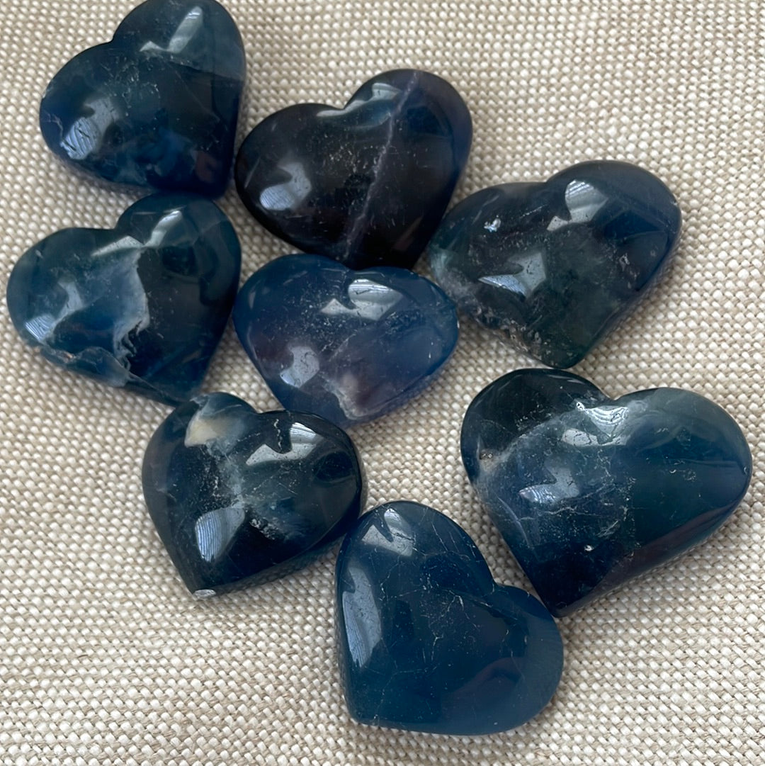 Fluorite Heart