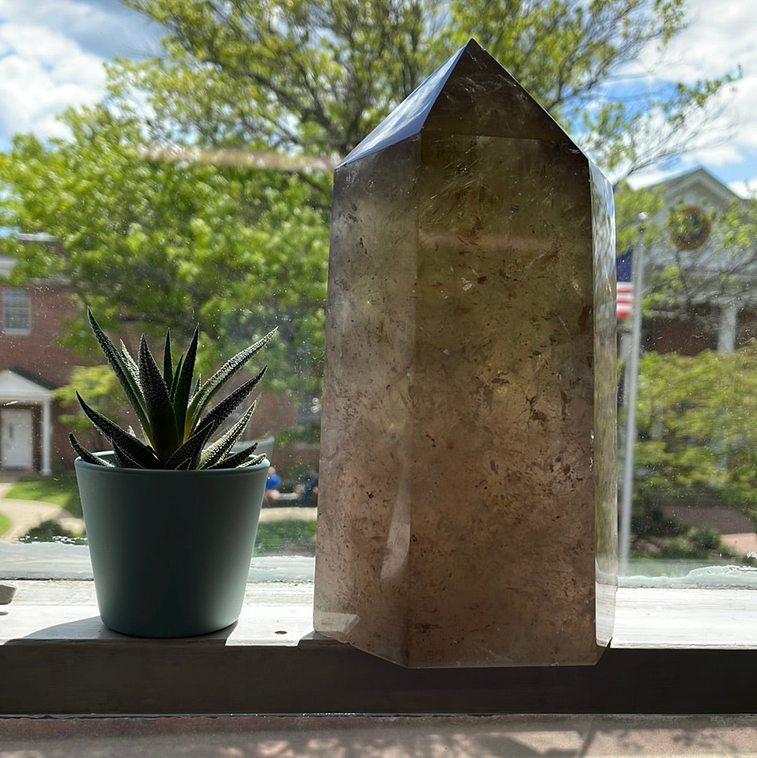 Smoky Citrine Tower