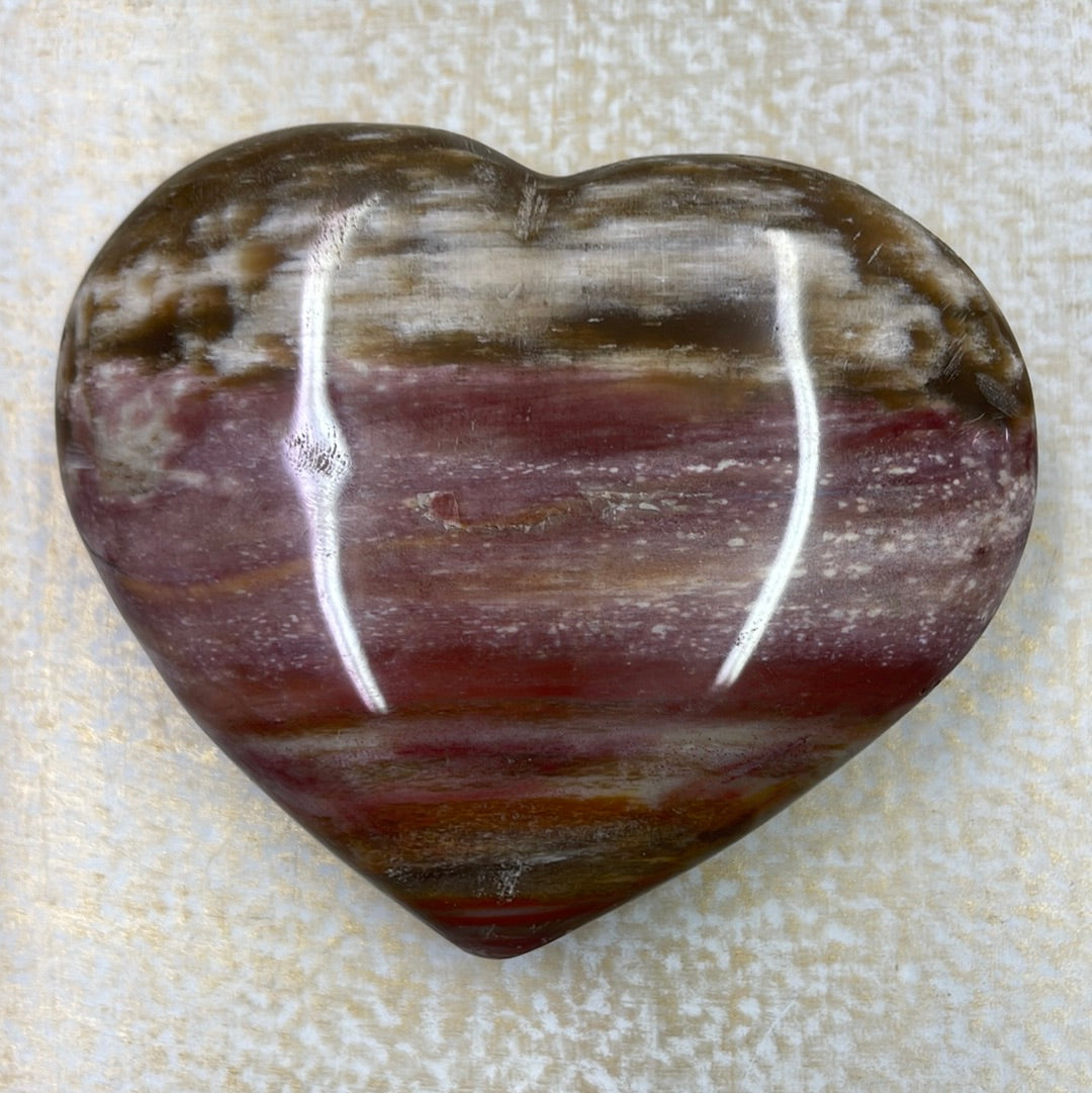 Petrified Wood Heart
