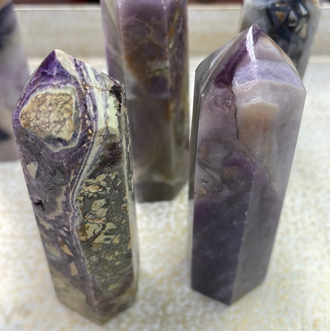 Silky Fluorite Tower