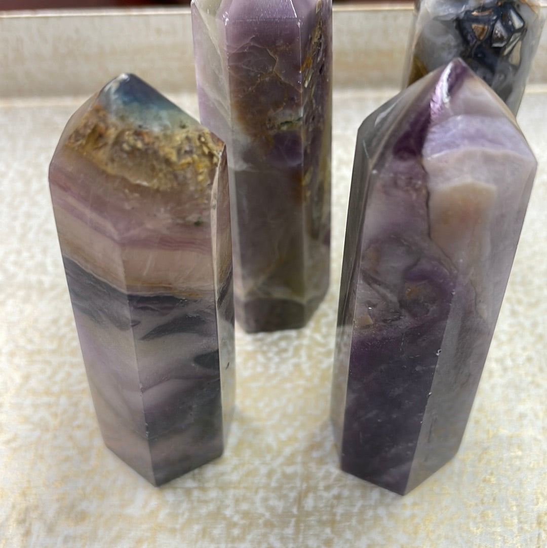Silky Fluorite Tower