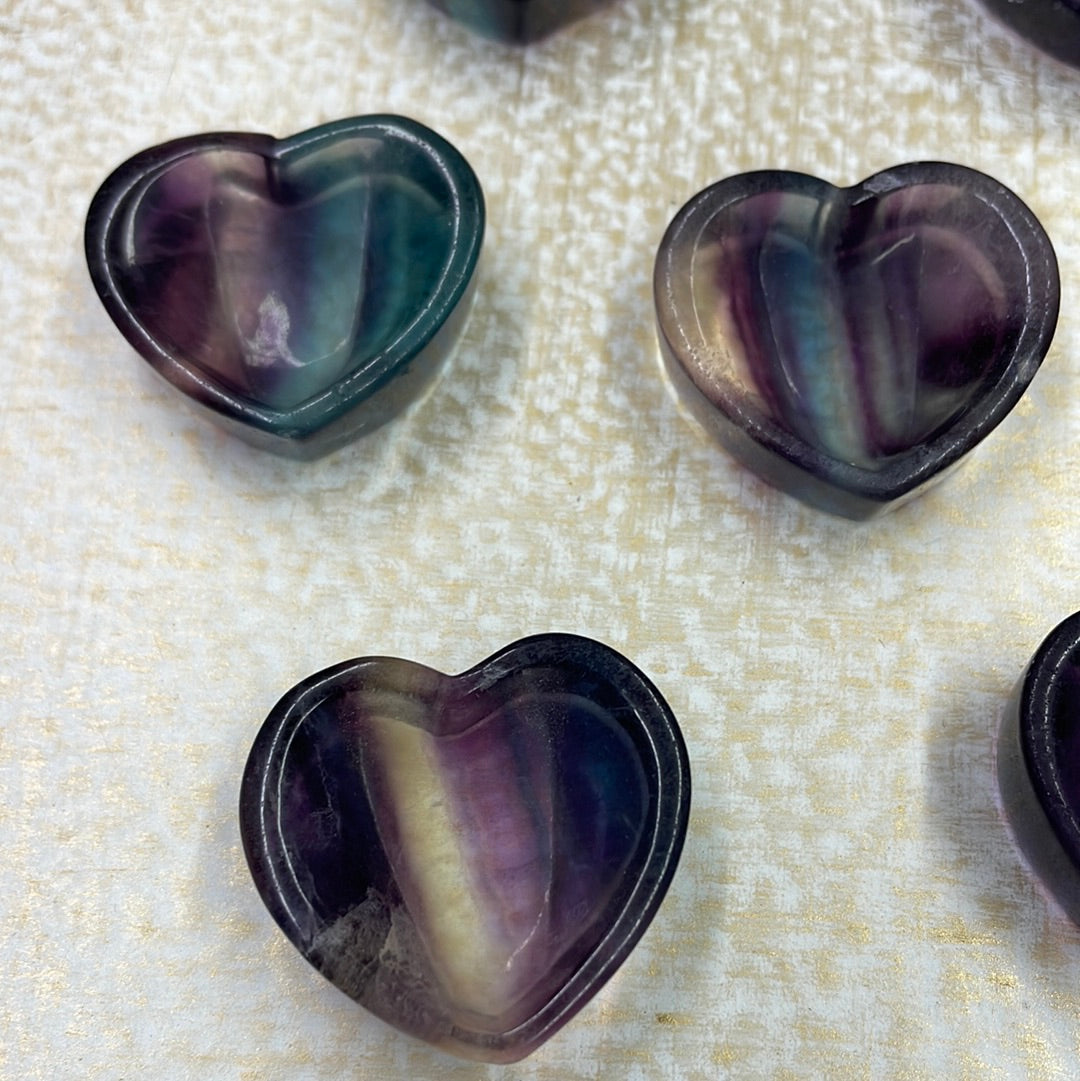 Fluorite Heart Bowl