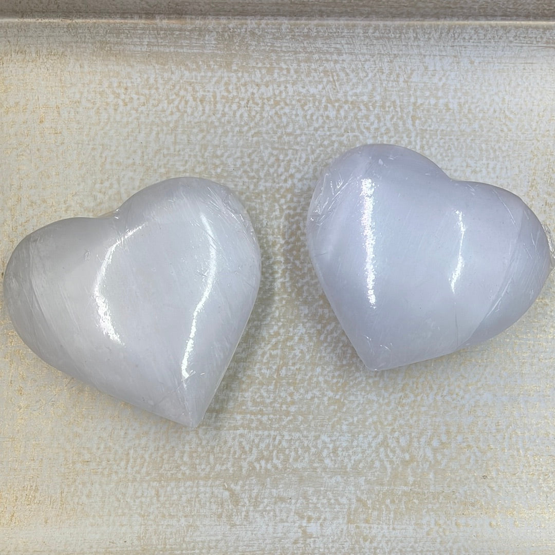 Selenite Heart
