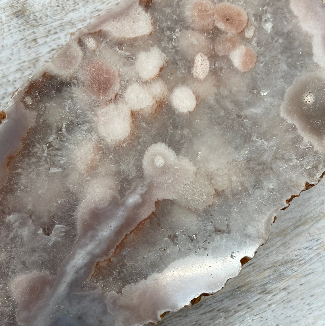 Pink Amethyst/Flower Agate Slab