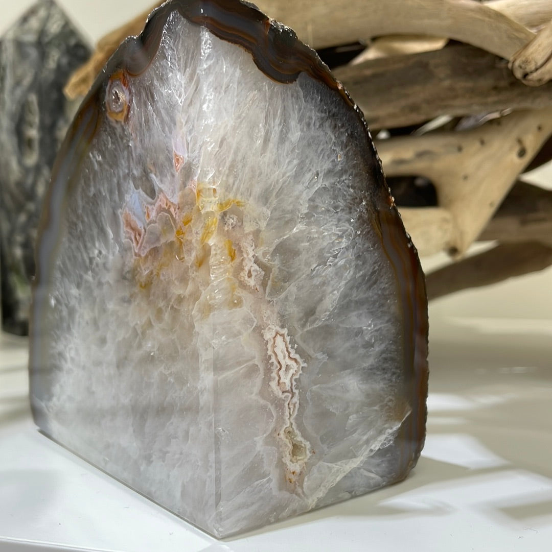Agate Book End