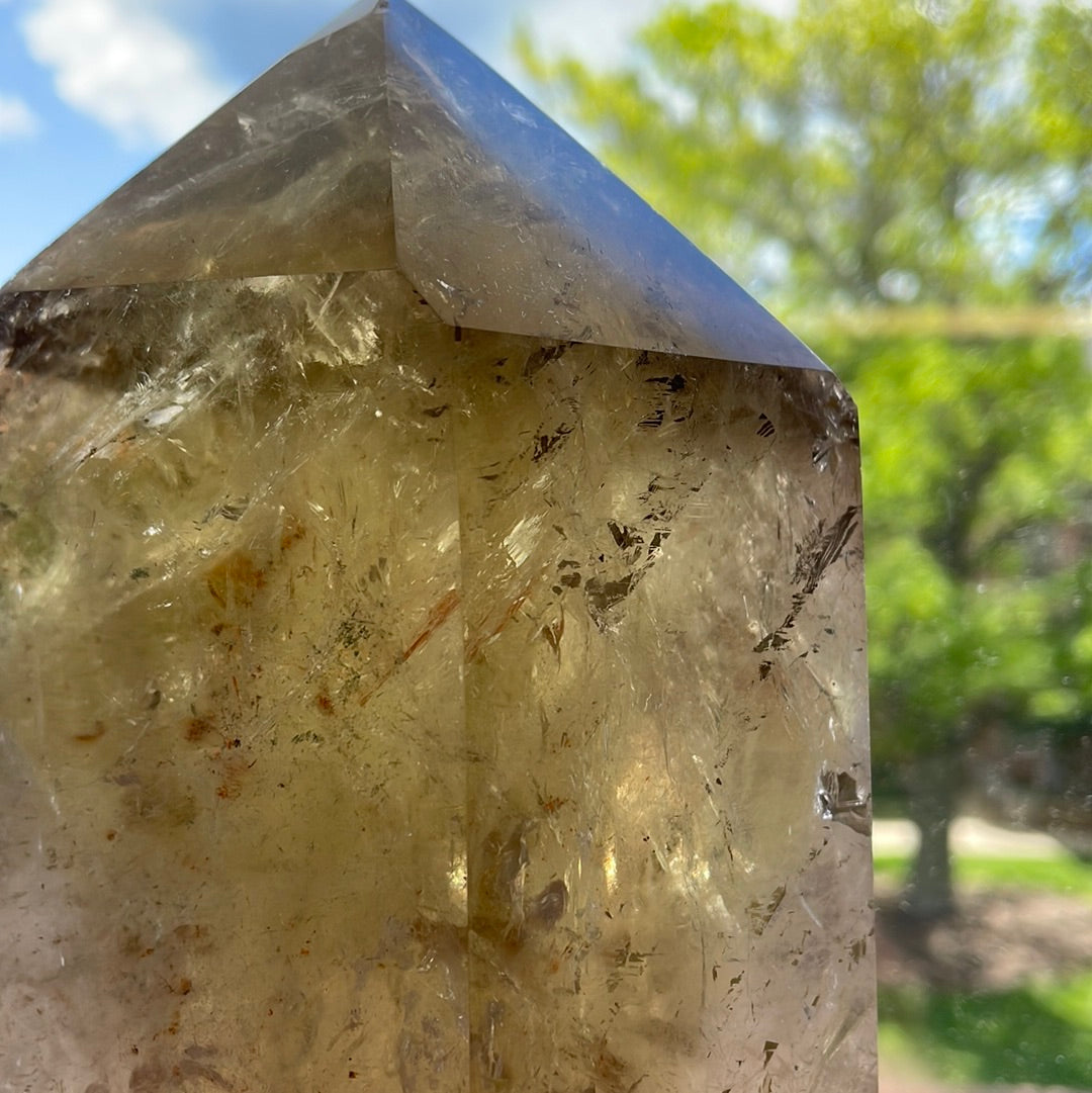 Smoky Citrine Tower