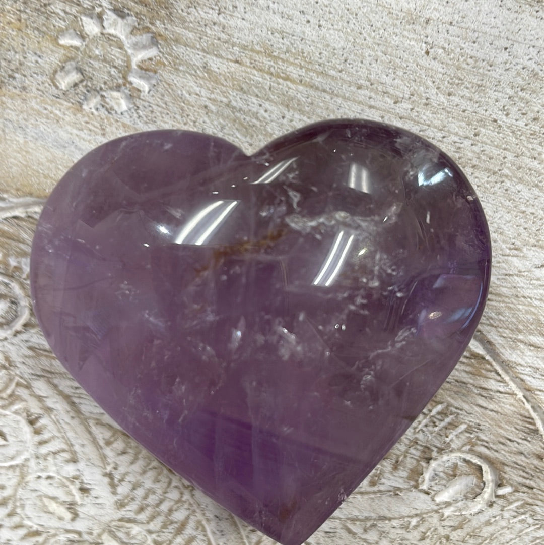 Amethyst Heart