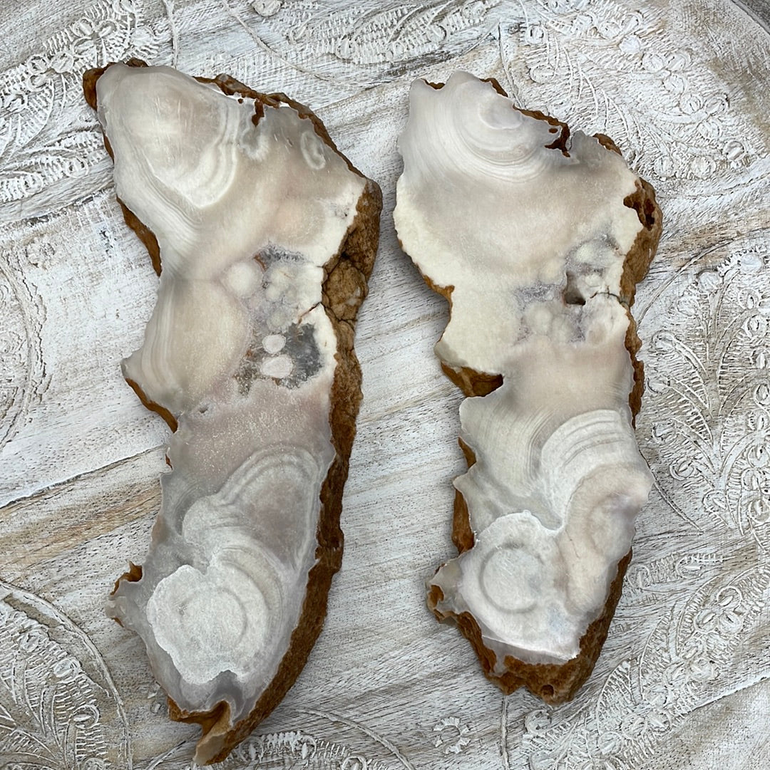 Pink Amethyst/Flower Agate Slab