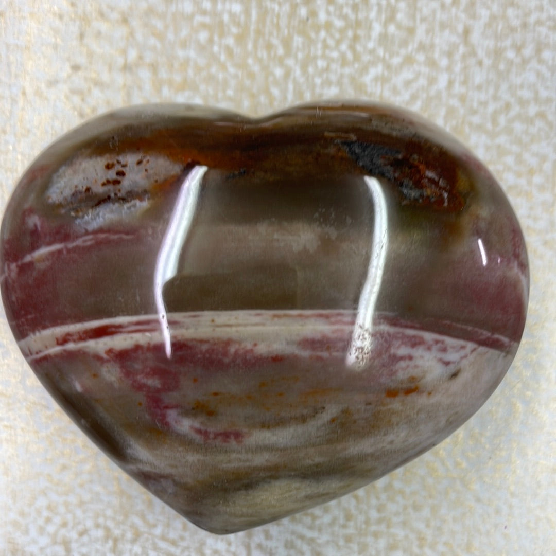 Petrified Wood Heart