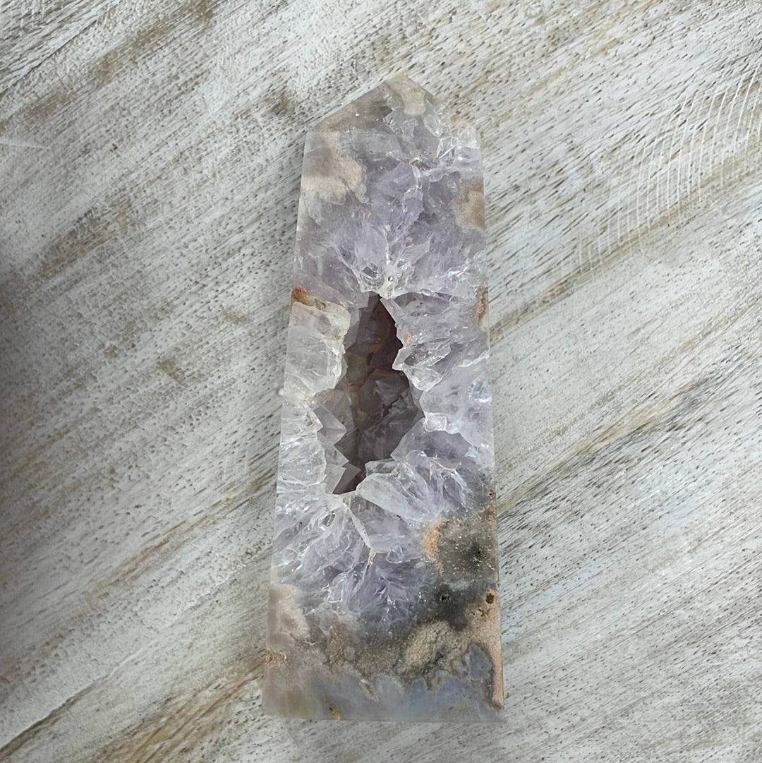 Amethyst Flower Tower