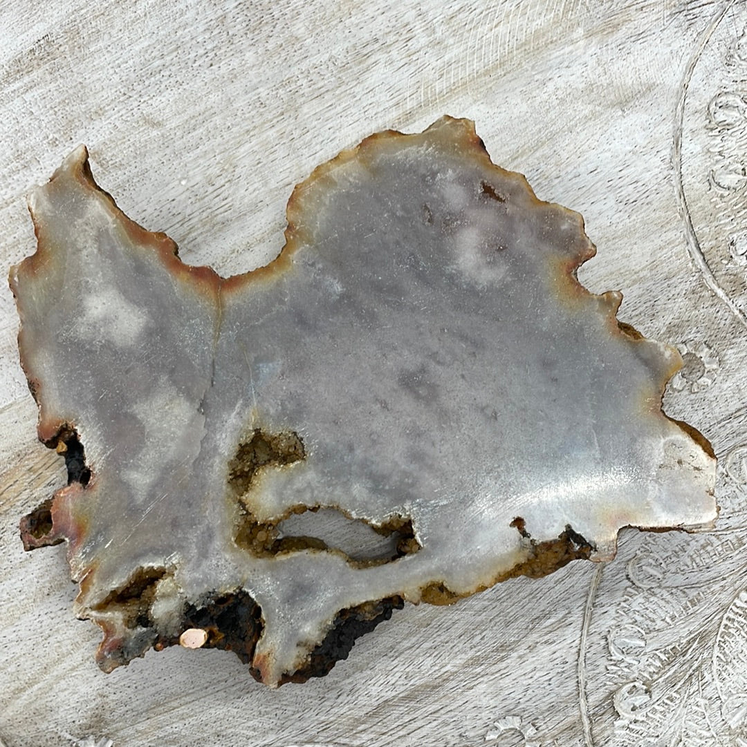 Pink Amethyst/Flower Agate Slab