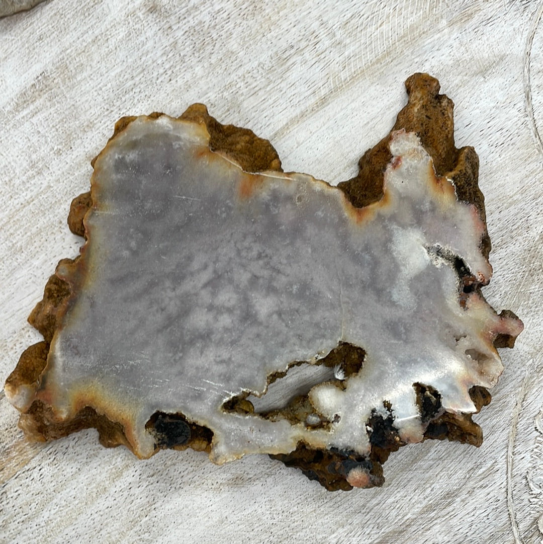 Pink Amethyst/Flower Agate Slab