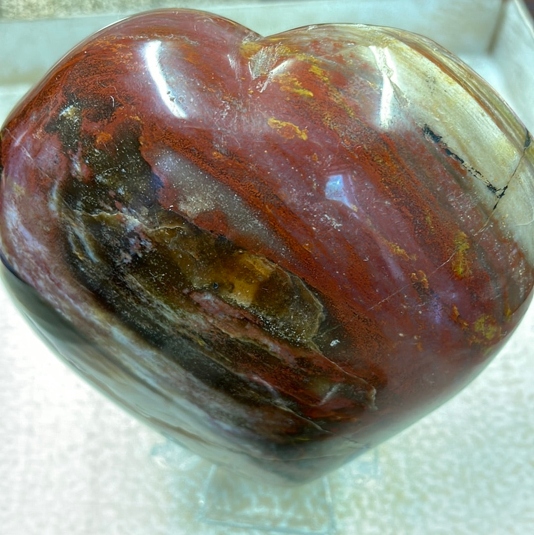 Petrified Wood Heart