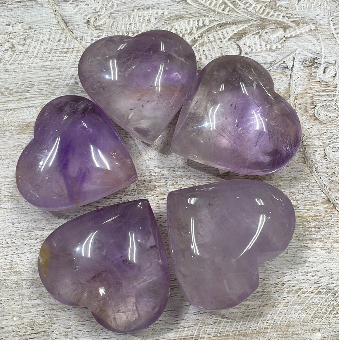 Amethyst Heart