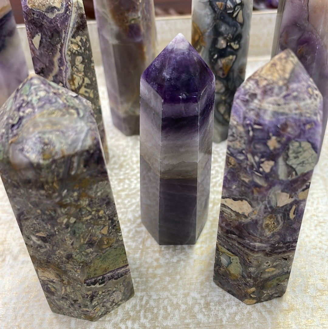 Silky Fluorite Tower