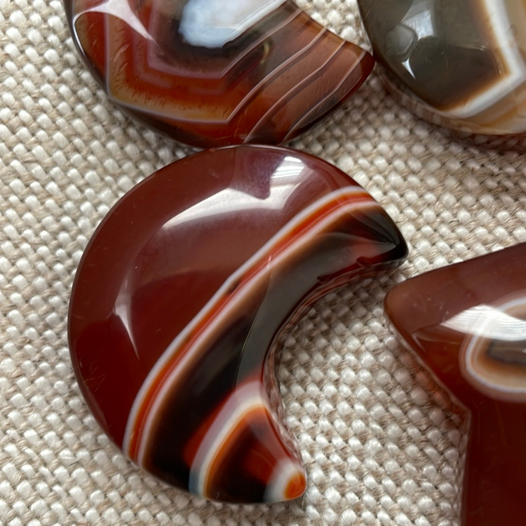 Carnelian Flower Agate