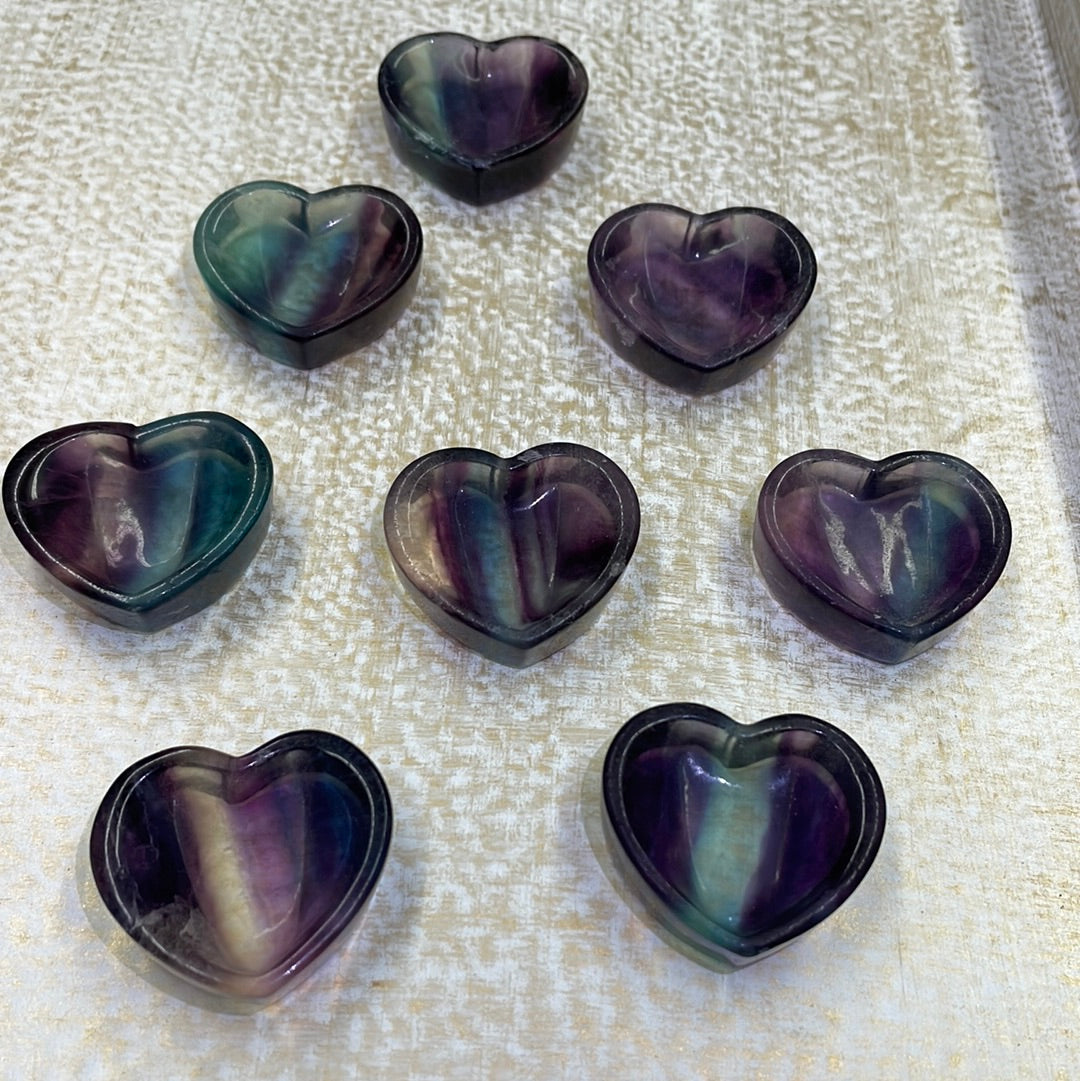 Fluorite Heart Bowl